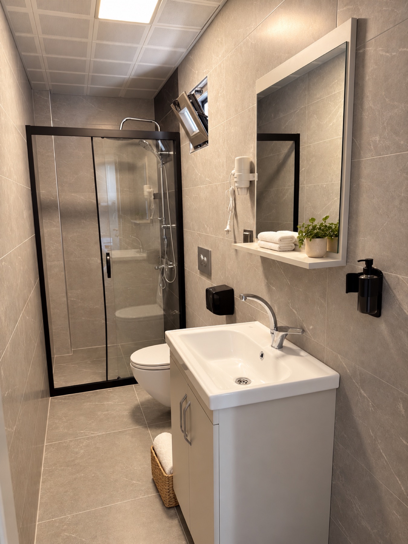 Suite Time Antalya — Premium Suite, banyo